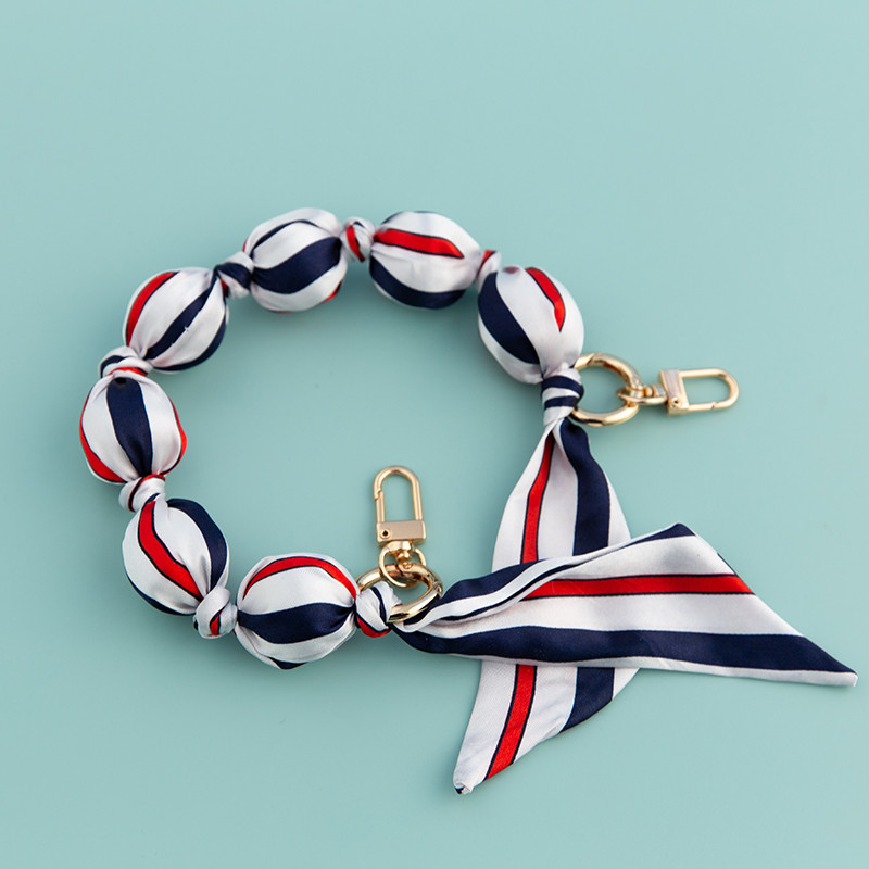 Eredeti Eladó selyem csomagoló akril gyöngy 40cm kézitáska lánc telefontok lánc csomagoló gyöngy stílusos vadonatúj lánc B110