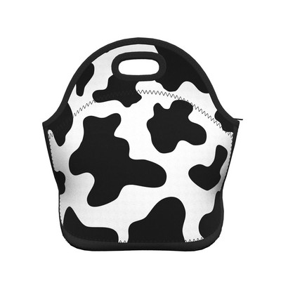 Funny Cow Neo-Prene torbe za ručak Žene Muškarci Termo izolirana višekratna periva Pic-Nic kutija za ručak