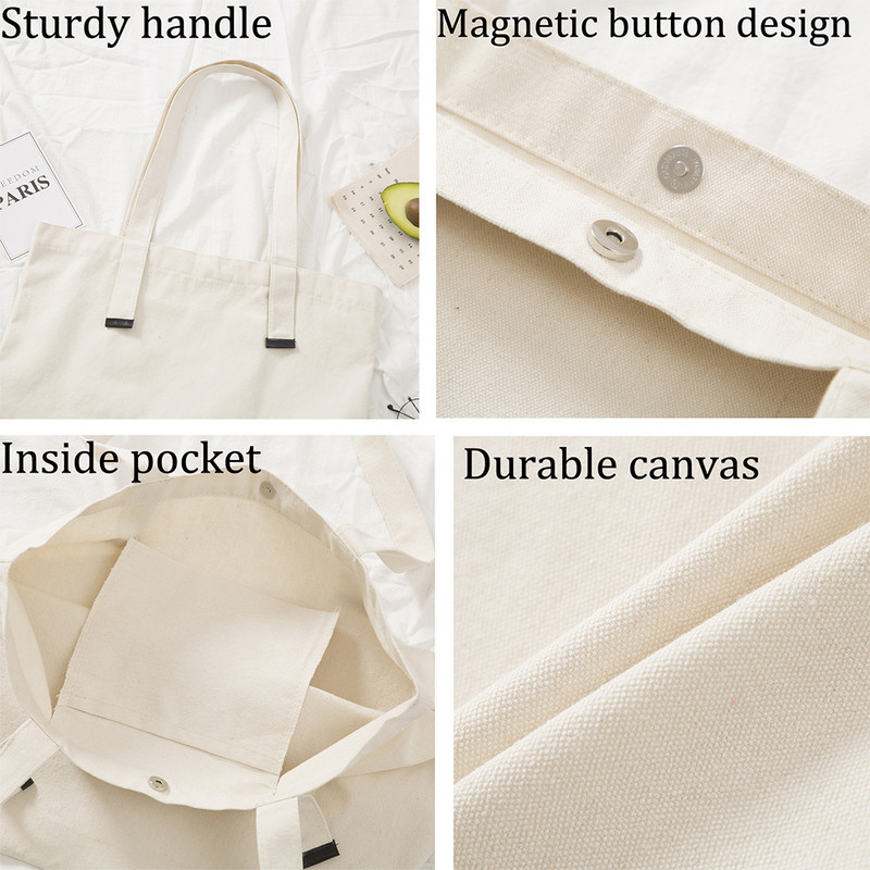 Ženske ručne torbe Platnena torba od crnog platna S uzorkom zamorca Kupovina Putne ženske ekološke torbe za višekratnu upotrebu na rame