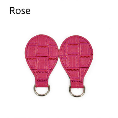 TANQU 1 pár 2 db szövés mintás patchwork dombornyomott PU leejtő rögzítés Obag fogantyús pánt lánchoz OBag Obasket női kézitáska számára