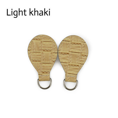 TANQU 1 pár 2 db szövés mintás patchwork dombornyomott PU leejtő rögzítés Obag fogantyús pánt lánchoz OBag Obasket női kézitáska számára