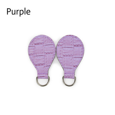 TANQU 1 pár 2 db szövés mintás patchwork dombornyomott PU leejtő rögzítés Obag fogantyús pánt lánchoz OBag Obasket női kézitáska számára