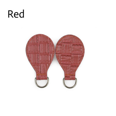 TANQU 1 pár 2 db szövés mintás patchwork dombornyomott PU leejtő rögzítés Obag fogantyús pánt lánchoz OBag Obasket női kézitáska számára