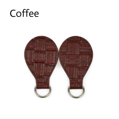 TANQU 1 pár 2 db szövés mintás patchwork dombornyomott PU leejtő rögzítés Obag fogantyús pánt lánchoz OBag Obasket női kézitáska számára