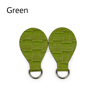 TANQU 1 pár 2 db szövés mintás patchwork dombornyomott PU leejtő rögzítés Obag fogantyús pánt lánchoz OBag Obasket női kézitáska számára