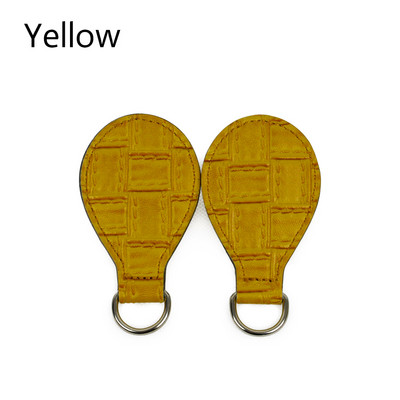 TANQU 1 pár 2 db szövés mintás patchwork dombornyomott PU leejtő rögzítés Obag fogantyús pánt lánchoz OBag Obasket női kézitáska számára