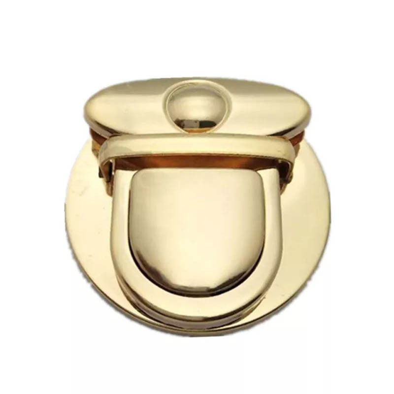 Válltáska Turn Twist Lock Fém csatos táska Tartozékok Kézitáska Kapcsos Csattok Barkácszáras Zár pénztárcákhoz