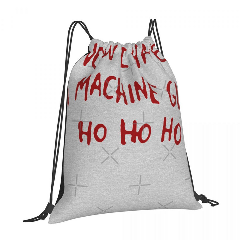 Die Hard Jumper de Crăciun Genți cu șnur Rucsacuri de călătorie Geanta Kawaii ghiozdan Rucsac sport pentru bărbați