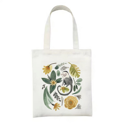 Art Print bevásárlótáska bevásárló kézitáska bolso bolsas de tela újrahasznosítható táska vásárlói táska összehajtható zsinór táska cabas szőtt markolat