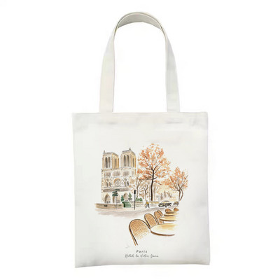 Art Print bevásárlótáska bevásárló kézitáska bolso bolsas de tela újrahasznosítható táska vásárlói táska összehajtható zsinór táska cabas szőtt markolat