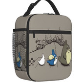 Studio Ghibli Anime Mans kaimiņš Totoro izolēta pusdienu soma atkārtoti lietojama Hayao Miyazaki vēsāka termiskā pusdienu kase, piknika ceļojumi