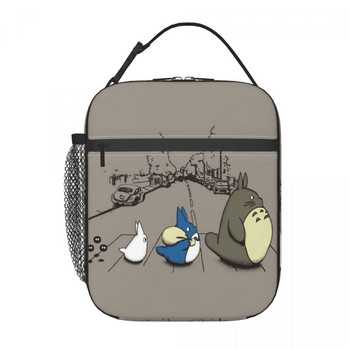 Studio Ghibli Anime My Neighbor Totoro Insulated Lunch Bag Resuable Hayao Miyazaki Cooler Thermal Lunch Box Office Ταξίδι για πικνίκ