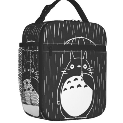 Studio Ghibli Anime Mans kaimiņš Totoro izolēta pusdienu soma atkārtoti lietojama Hayao Miyazaki vēsāka termiskā pusdienu kase, piknika ceļojumi