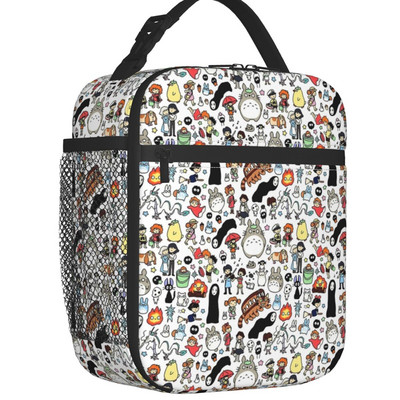 Studio Ghibli Anime Mans kaimiņš Totoro izolēta pusdienu soma atkārtoti lietojama Hayao Miyazaki vēsāka termiskā pusdienu kase, piknika ceļojumi