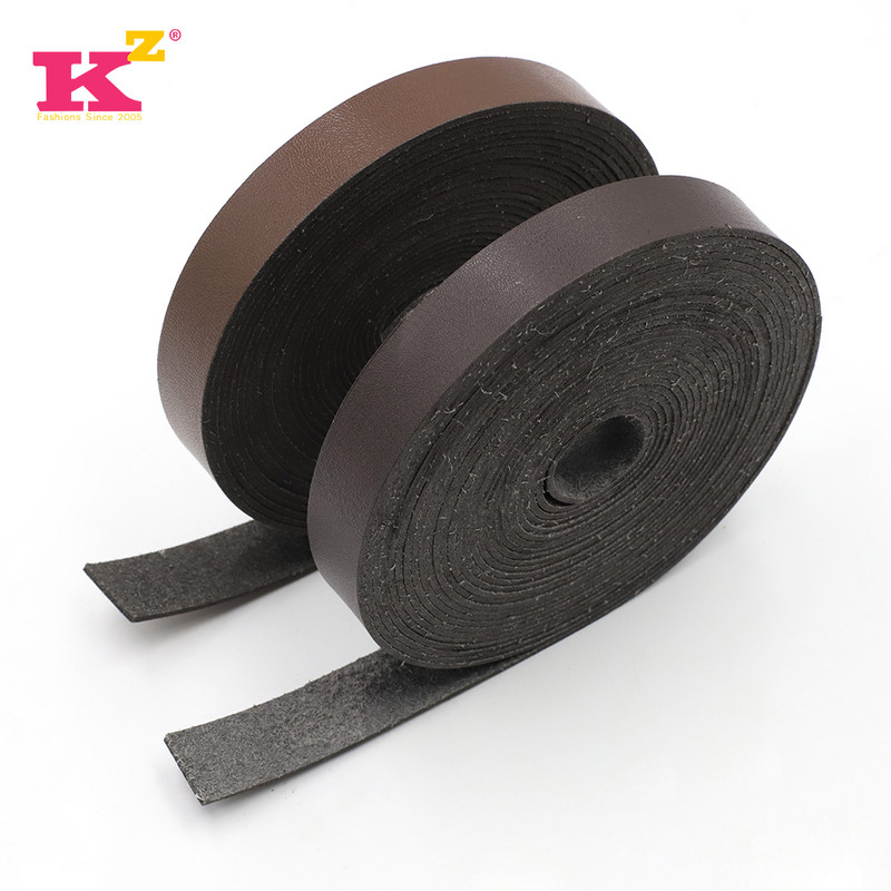 Kzfashion kožni remen duljine 5 m DIY ručni rad 15 20 mm širok remen za torbu Ručke Remeni Dodaci za torbicu Torbe za rame #C
