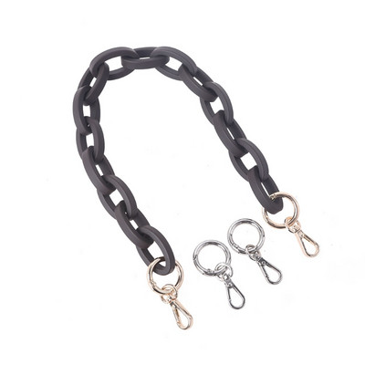 Gyanta erszénylánc fogantyúi táskapánt csere vállpántokhoz pénztárcák kiegészítők készítése kézitáska dekorációhoz