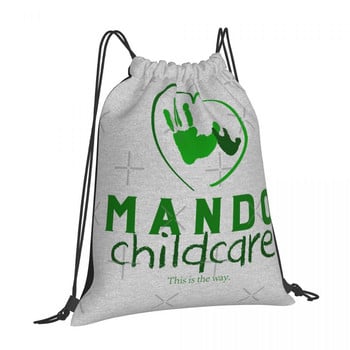 Mando Childcare Τσάντες με κορδόνια Σακίδια Τσάντα Παπούτσια Γυναικεία Τσάντα Χαριτωμένο Σχολικό Σακίδιο πλάτης