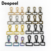 10 db 13-50 mm-es fém horgos csatok táskapánt akasztóhoz, csomagtartó kioldó kapcsok kutyanyakörv forgatható kapcsok barkács varrás kiegészítők