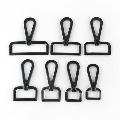 10 db 13-50 mm-es fém horgos csatok táskapánt akasztóhoz, csomagtartó kioldó kapcsok kutyanyakörv forgatható kapcsok barkács varrás kiegészítők