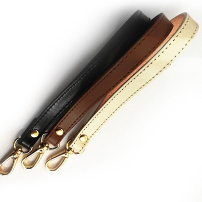 Women`s Wallet strap Genuine Leather black bag strap accessories leather wrist strap clutch bag small Bagpack Strap
