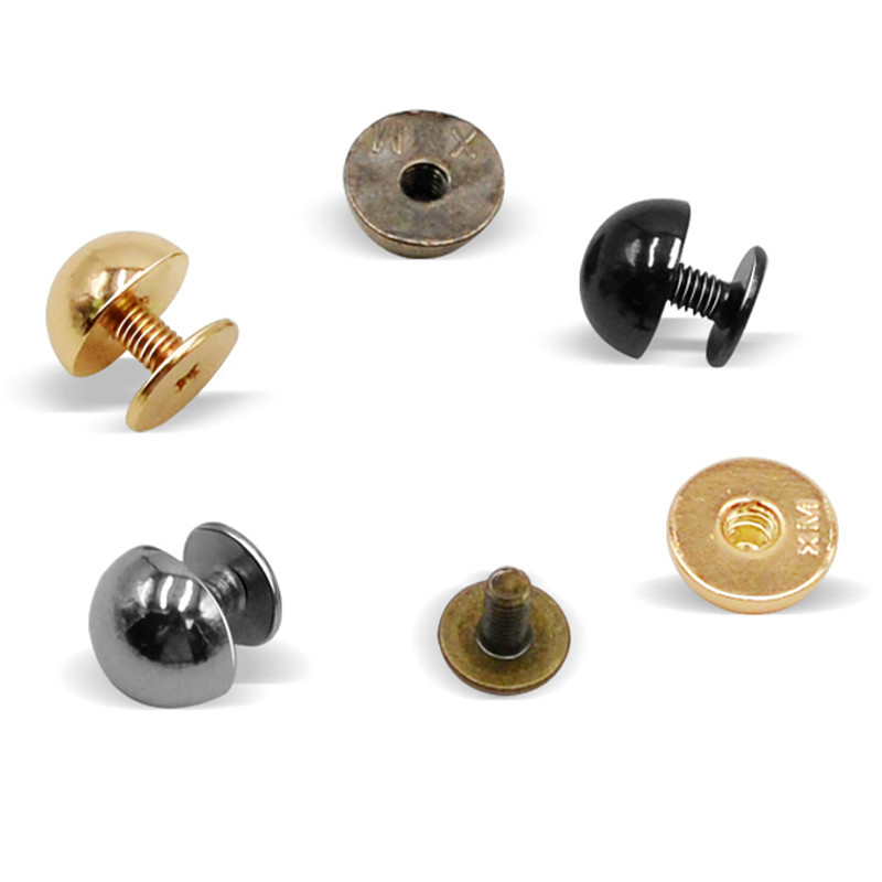 20 tk / partii kott põhja trukid needid nahast nööpide jaoks kruvi kingade jaoks riided riistvara rihma tarvikud jalad