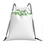 Everything Is Fine Genți cu șnur Rucsaci Rucsac Genți Călătorii Genți Pentru Fete Rucsac Femei