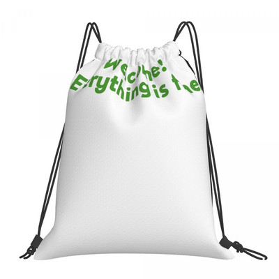 Everything Is Fine Genți cu șnur Rucsaci Rucsac Genți Călătorii Genți Pentru Fete Rucsac Femei