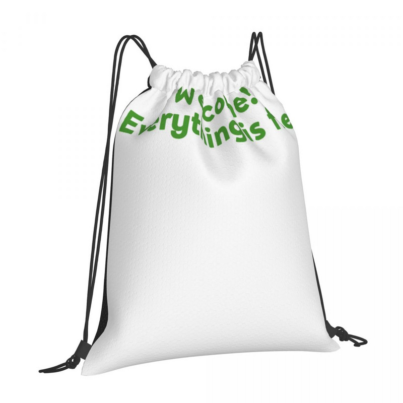 Everything Is Fine Genți cu șnur Rucsaci Rucsac Genți Călătorii Genți Pentru Fete Rucsac Femei