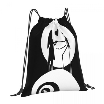 Nightmare Before Drawstring Τσάντες Σακίδια πλάτης Θήκες Αθλητικές Τσάντες Προσαρμοσμένη θήκη Σχολική Τσάντα παπουτσιών