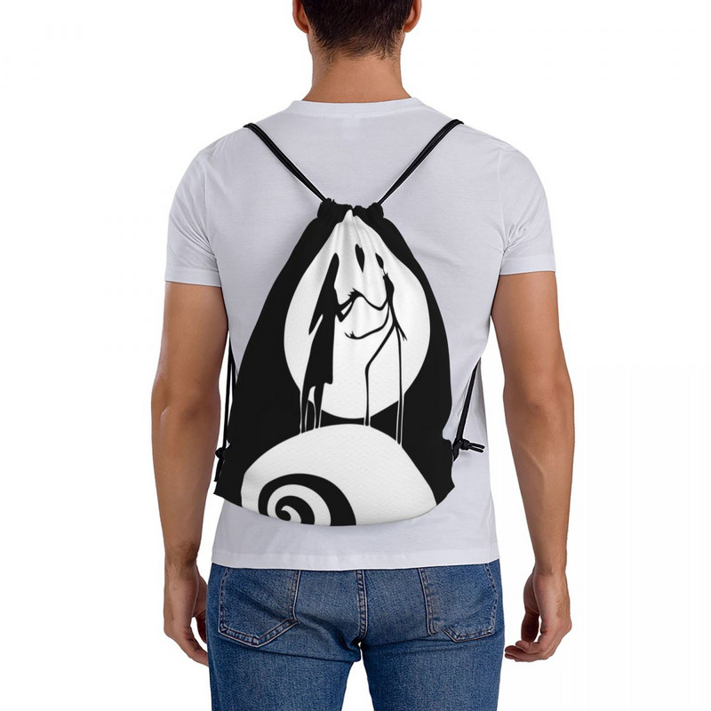 Rémálom Zsinóros táskák előtt Hátizsákok Tasakok Sporttáskák Egyedi tasak Iskolai cipőtáska