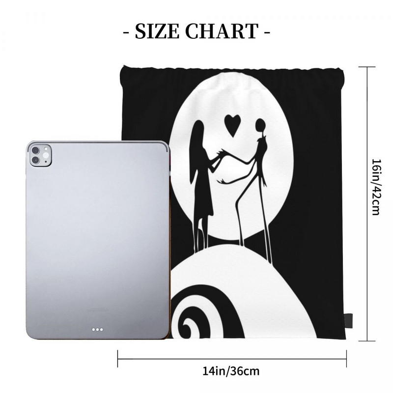 Rémálom Zsinóros táskák előtt Hátizsákok Tasakok Sporttáskák Egyedi tasak Iskolai cipőtáska