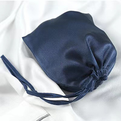 12x15cm Luksuslik siidist satiinist pingutusnööriga kott tuttidega Juuksekimbud Parukad Meigipakendikotid Ehete Pakendamine Kingitus