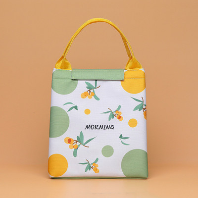 PURDORED 1 bucată nouă geantă de prânz pentru femei Geantă pentru cutie Bento pentru picnic, organizator termic de călătorie, izolată, impermeabilă.