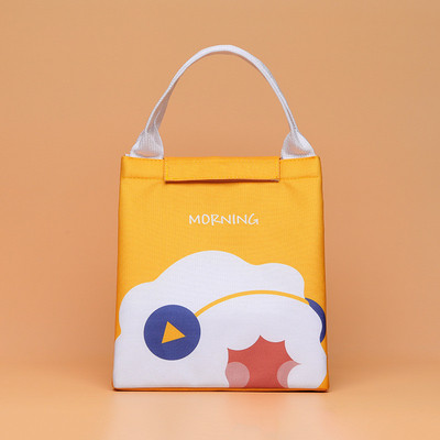 PURDORED 1 bucată nouă geantă de prânz pentru femei Geantă pentru cutie Bento pentru picnic, organizator termic de călătorie, izolată, impermeabilă.