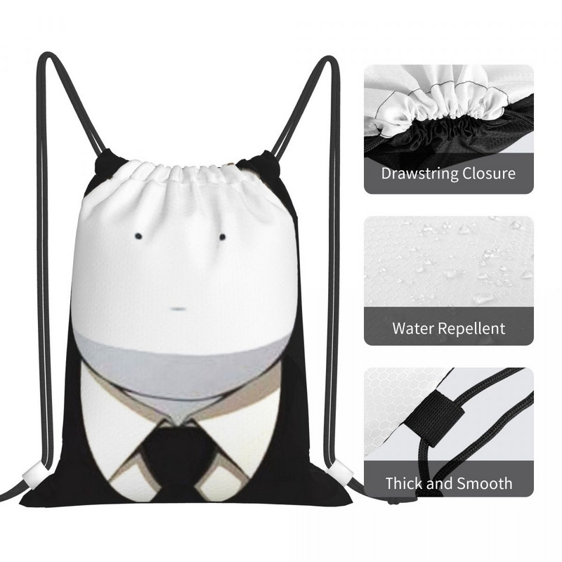 Koro Sensei Bruh Face Assassination Torbe s uzicom Ruksaci Ruksaci Torba za muškarce Torbe za djevojčice Torbe s uzicom za djecu