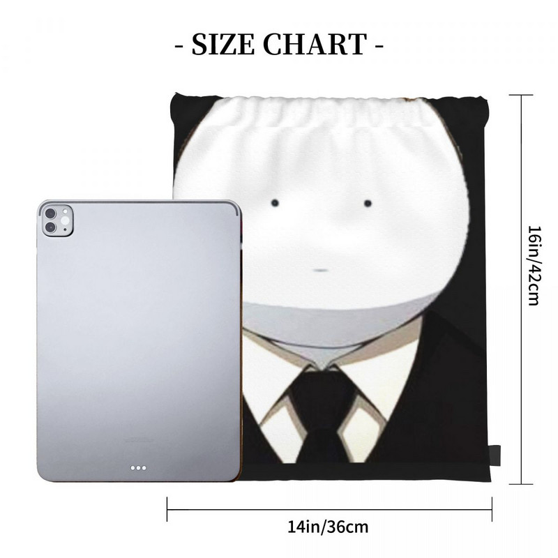 Koro Sensei Bruh Face Assassination Torbe s uzicom Ruksaci Ruksaci Torba za muškarce Torbe za djevojčice Torbe s uzicom za djecu