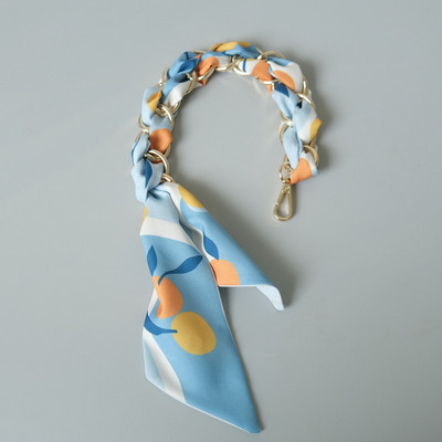 Nova moda proljeće ljeto ženska torbica Dodatni dio lančića Odvojivi zamjenski cvjetni svileni pamučni remen za šal Ženski lanac