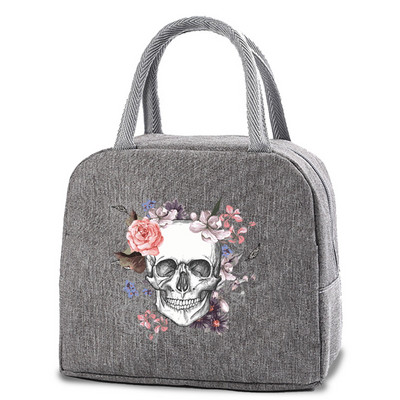 Izolēta pusdienu vakariņu soma Audekls Bento rokassomu dzesētāji dzērieni Ēdieni Tote Skolas ceļojumu piknika soma Termiskā pārtikas soma uzglabāšanas maisiņš