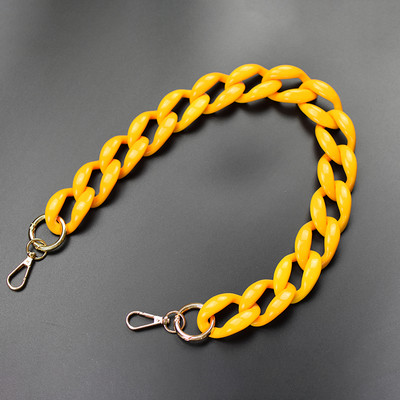 MM FOND Promocija remen za torbicu od smole za žene crno-bijele modne torbe za djevojke remeni za debele i jake remenčiće za velike veličine