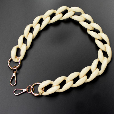 MM FOND Promocija remen za torbicu od smole za žene crno-bijele modne torbe za djevojke remeni za debele i jake remenčiće za velike veličine