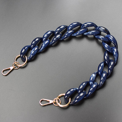 MM FOND Promocija remen za torbicu od smole za žene crno-bijele modne torbe za djevojke remeni za debele i jake remenčiće za velike veličine