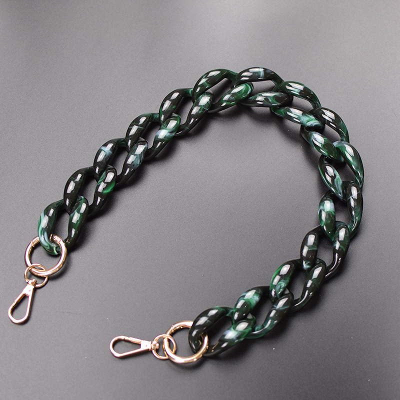 MM FOND Promocija remen za torbicu od smole za žene crno-bijele modne torbe za djevojke remeni za debele i jake remenčiće za velike veličine