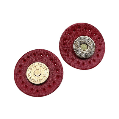 5 seturi/lot Închidere magnetică cu închidere Butoane Închizătoare Poșetă Portofel Genți de artizanat Piese Accesorii Adsorbție Piele Cataramă 30mm