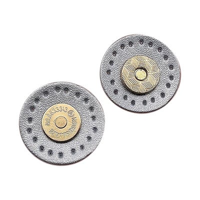 5 seturi/lot Închidere magnetică cu închidere Butoane Închizătoare Poșetă Portofel Genți de artizanat Piese Accesorii Adsorbție Piele Cataramă 30mm