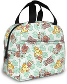 Animal Crossing szigetelt ebédlőtáska nőknek Férfi Nagy, újrafelhasználható ebédlődoboz irodai munkához Iskolai piknik strand felnőtteknek