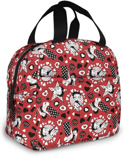 Animal Crossing szigetelt ebédlőtáska nőknek Férfi Nagy, újrafelhasználható ebédlődoboz irodai munkához Iskolai piknik strand felnőtteknek