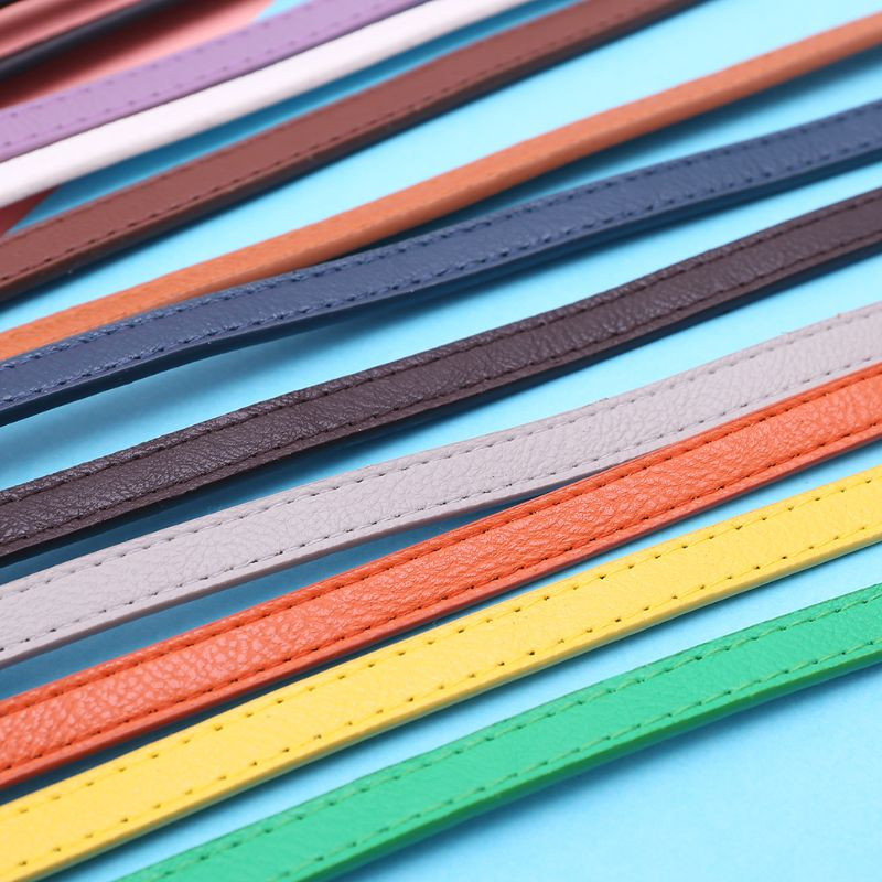 Naujas 1 vnt. Unisex 120 cm PU odinis pečių krepšio rankena „pasidaryk pats“ rankinės keitimas piniginės dirželis Rankinės diržai dirželiai krepšiai priedai