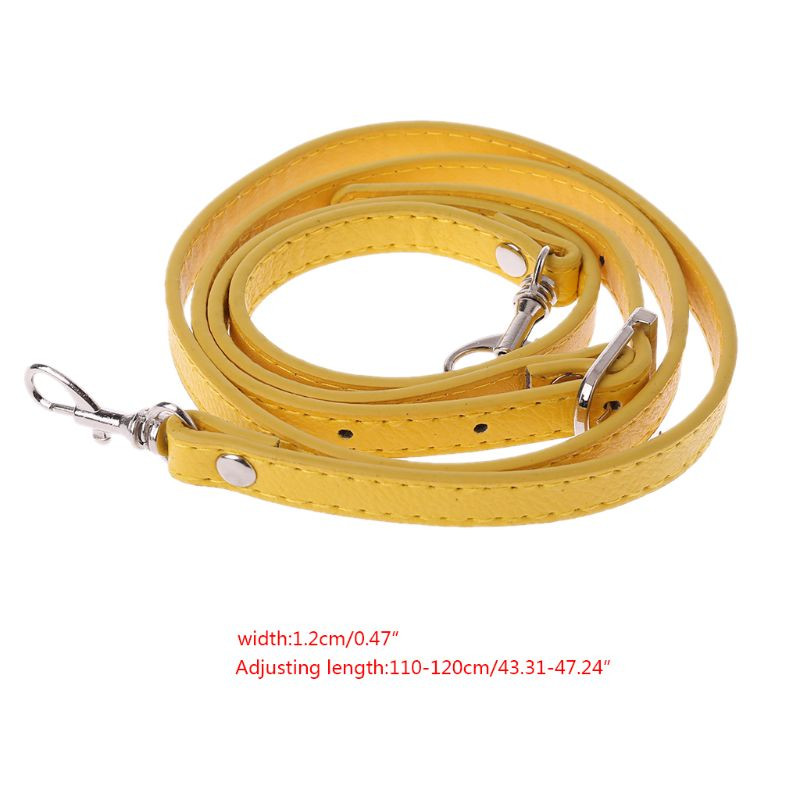 Naujas 1 vnt. Unisex 120 cm PU odinis pečių krepšio rankena „pasidaryk pats“ rankinės keitimas piniginės dirželis Rankinės diržai dirželiai krepšiai priedai