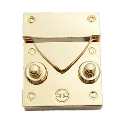 Metallist lukuga kott Pööratav keeratav lukuga rahakott vedruriiv meisterdamiseks käsitsi materjalist kott Riidest riba naiste koti riistvara tarvikud