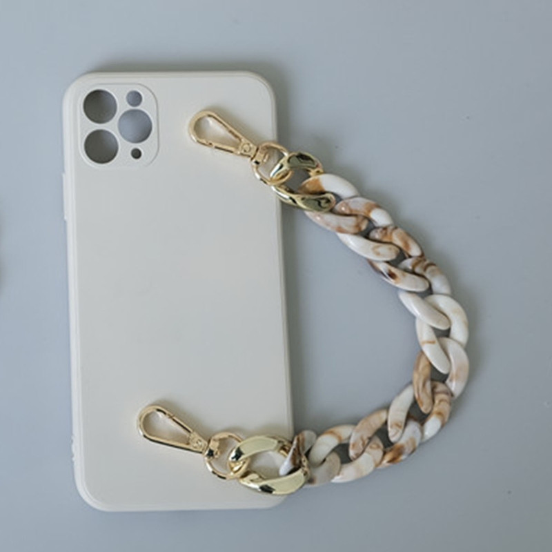 Táska fogantyús lánc DIY akrilgyanta kézitáska pánt váll pénztárca csere pántok csatokkal táskákhoz